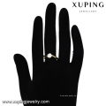 14218 xuping 14k Farbe Kupfer Kupfer Schmuck Frauen Gold Verlobungsring